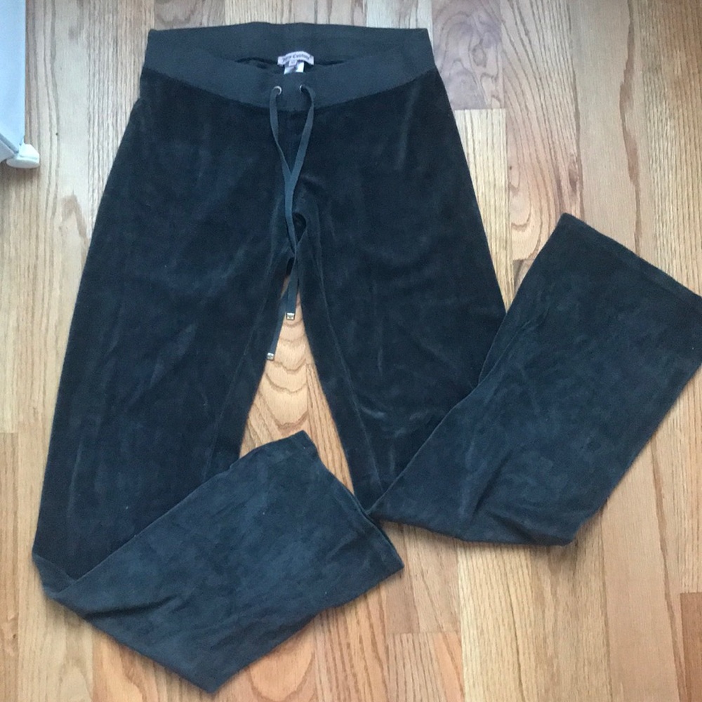 Classic Juicy couture velour track pants